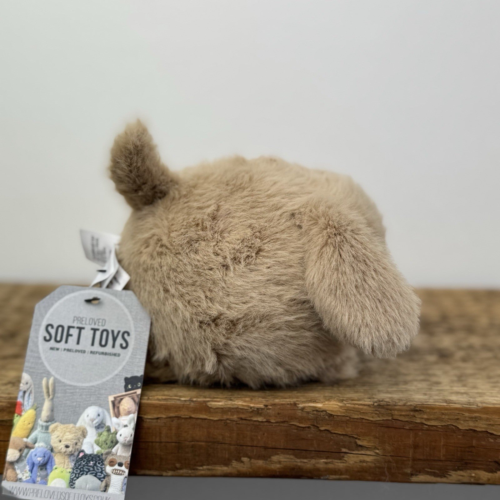 Jellycat Caboodle Puppy Dog - Brown Tiny Soft Toy Dog Small Honey Pup Retired 5"