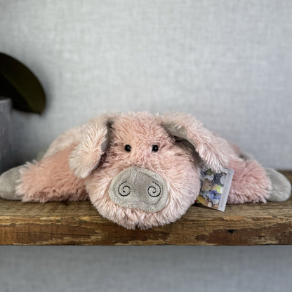 Jellycat Medium Truffles Pig - Piglet Pink Pillow Vintage Retired 14"