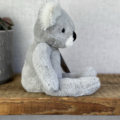 Jellycat Benji Koala Small - Retired Soft Grey Beanie Koala Snugglet 11”
