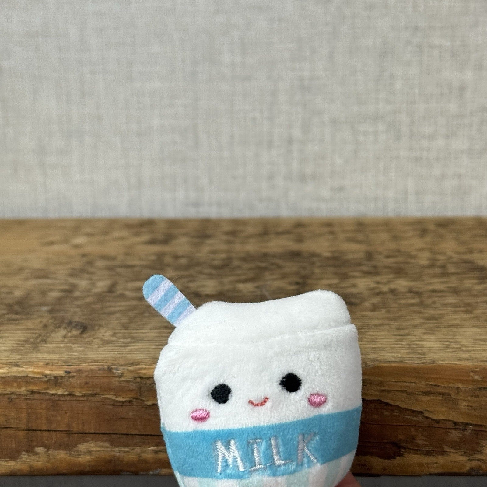 Squishmallow Squishville - Melly Milk Cartoon Food Plush (Multi Buy Discount)