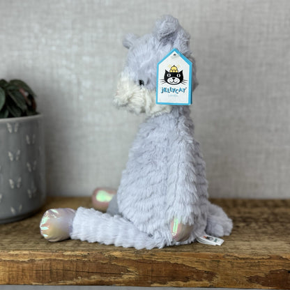 Jellycat Small Dainty Kitten New With Tags - Lilac Kitten Soft Toy Retired 12"