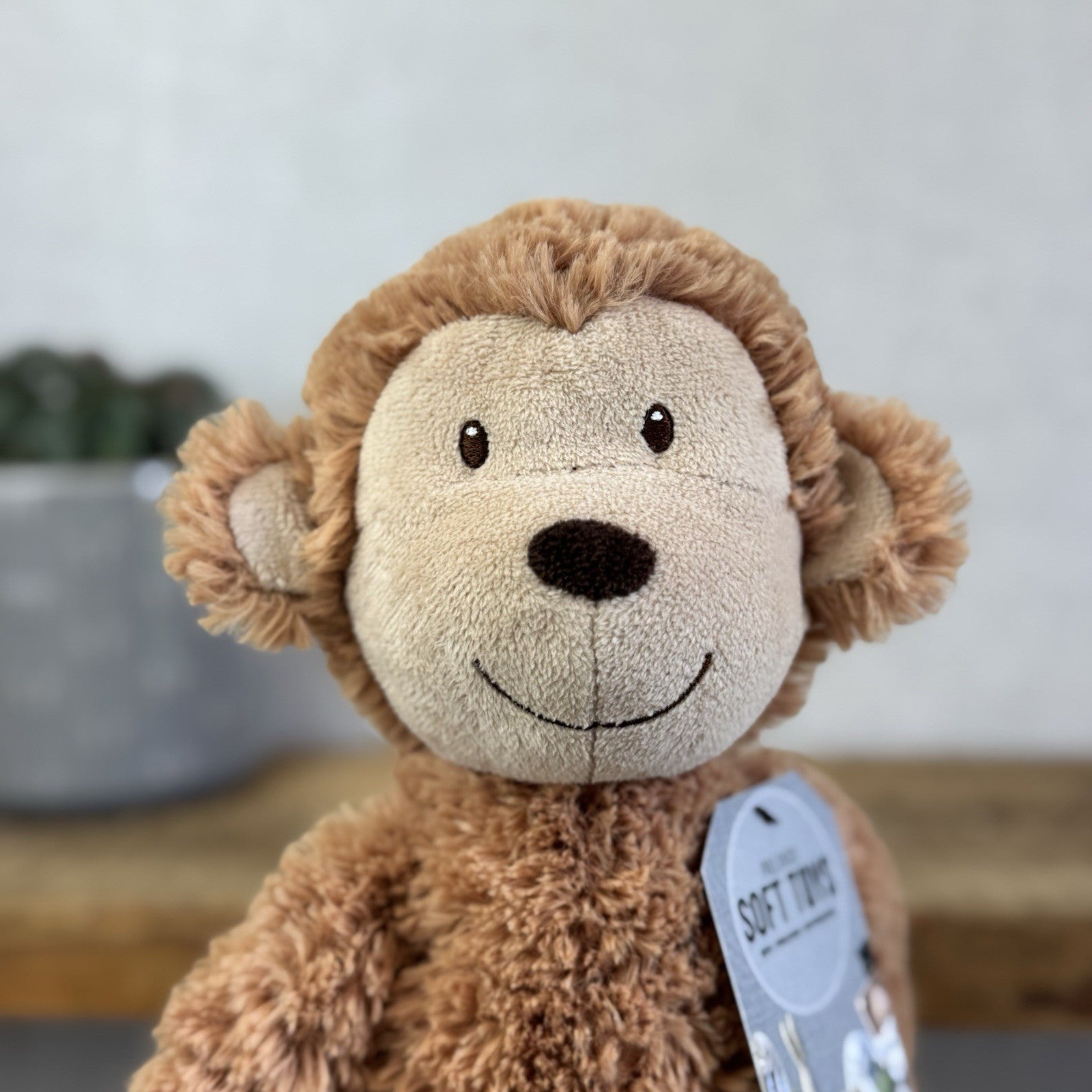 Marks & Spencers Soft Toy  - My First Monkey Brown NWOT - 08373175