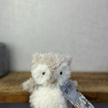 Jellycat Really Little Owl - Tiny Owl Jellycat Soft Toy Beanie Tiny Plush 6"