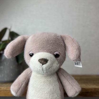 Jellycat Beepi Dog Medium Fluffy Soft Light Brown Plush Beanie With Tags 10”