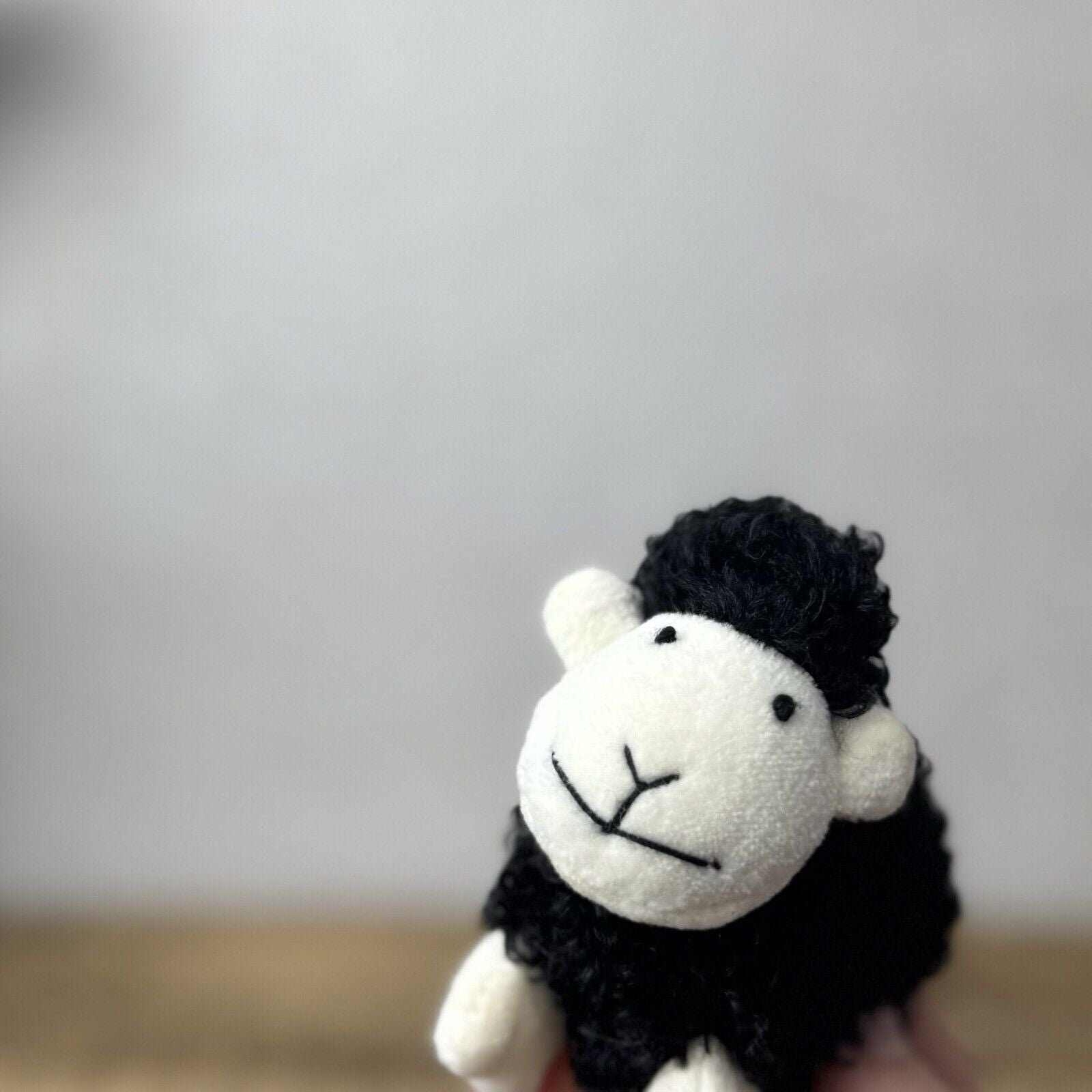 Jellycat Black Pocket Sheep - Tiny Black Sheep Soft Toy Beanie - Tiny Lamb 4”