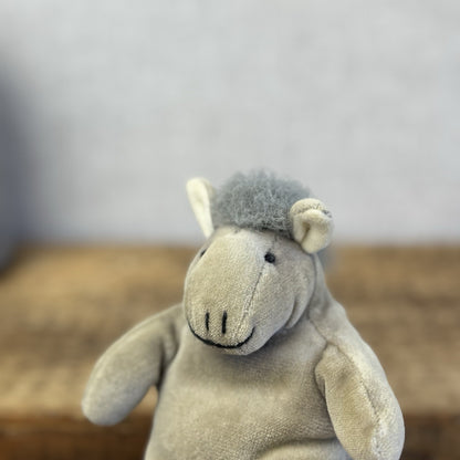 Manhattan Toy Company Farmyard Donkey Beanie Mini Vintage Donkey (Old Jellycat)