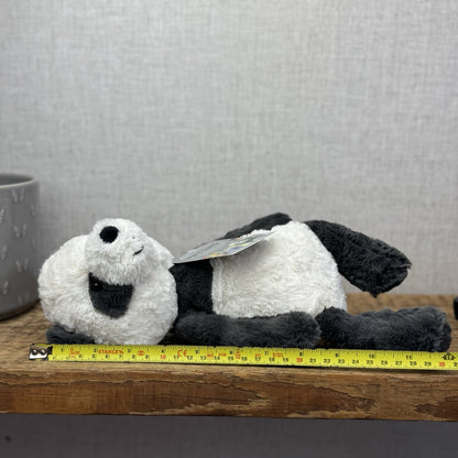Jellycat Tuffet Panda - Panda Textured Beanie Plush Wild Animal Retired 12" (#2)