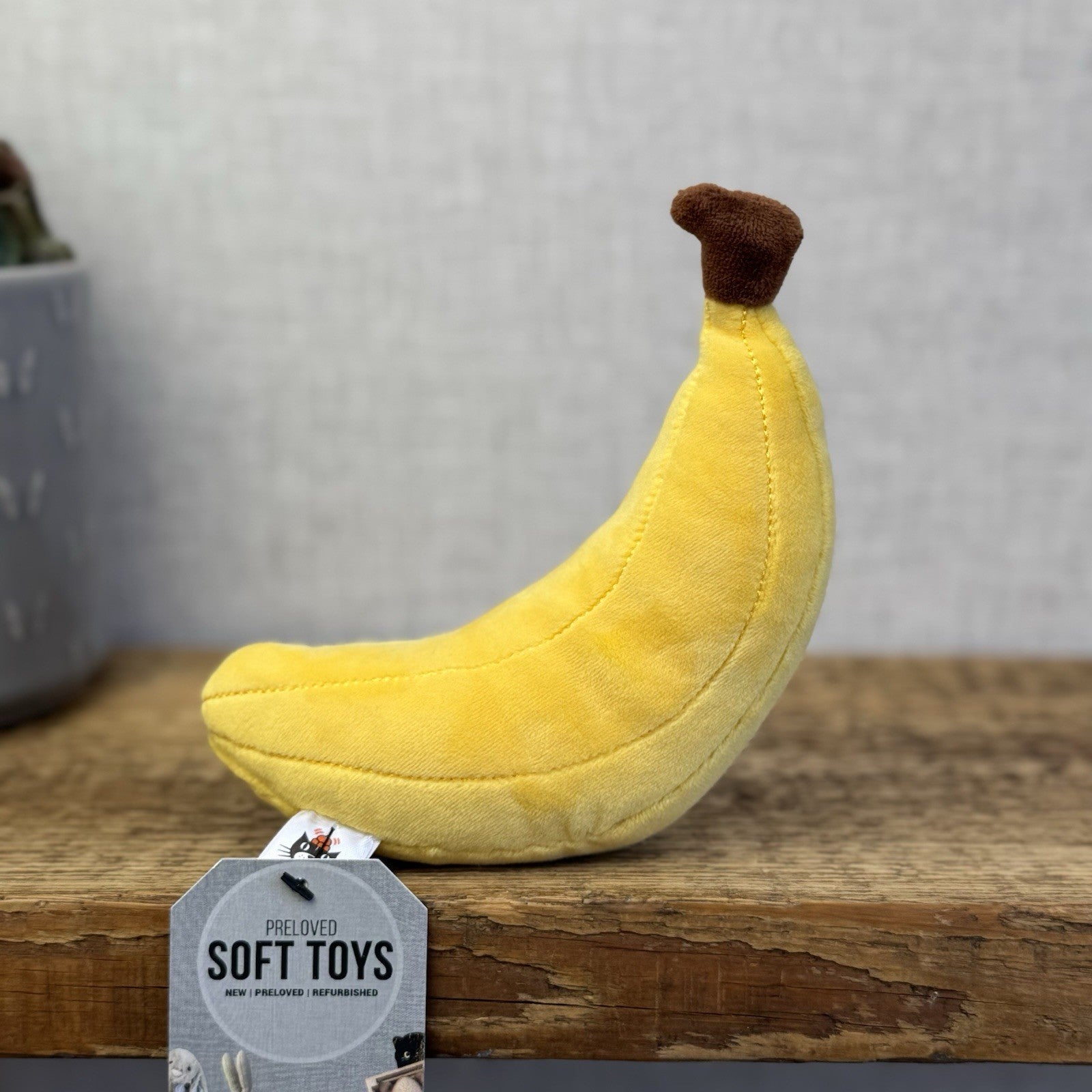 Jellycat Fabulous Fruit Banana - Banana Fruit Beanie Soft Toy Play Food (#2)