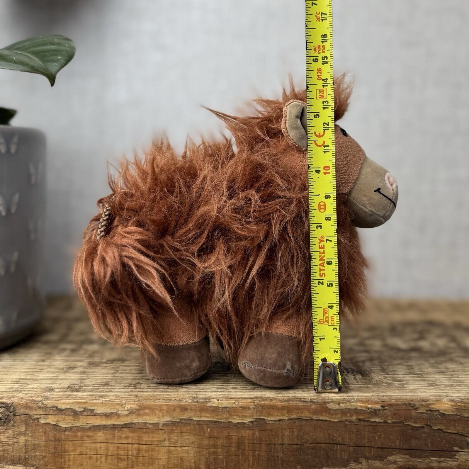 Jellycat Small Shaggy Pony - Small Standing Fluffy Hairy Pony Horse Vintage 5"