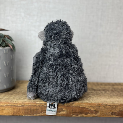 Jellycat Small Bunglie Monkey - Bunglie Grey Gorilla Vintage Soft Toy Rare 10"