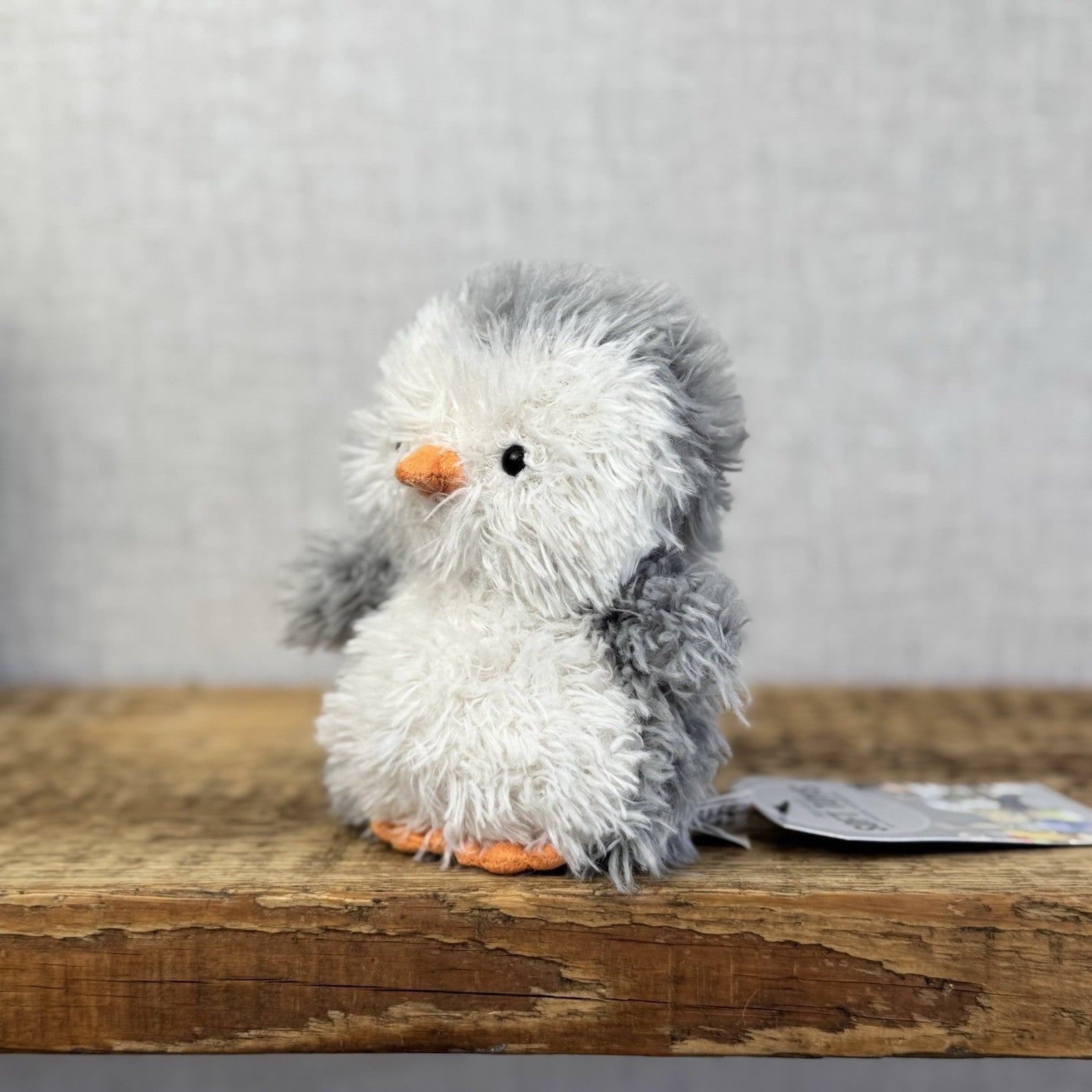 Jellycat Really Little Penguin - Small Fluffy Fuzzy Penguin Miniature Beanie 5"