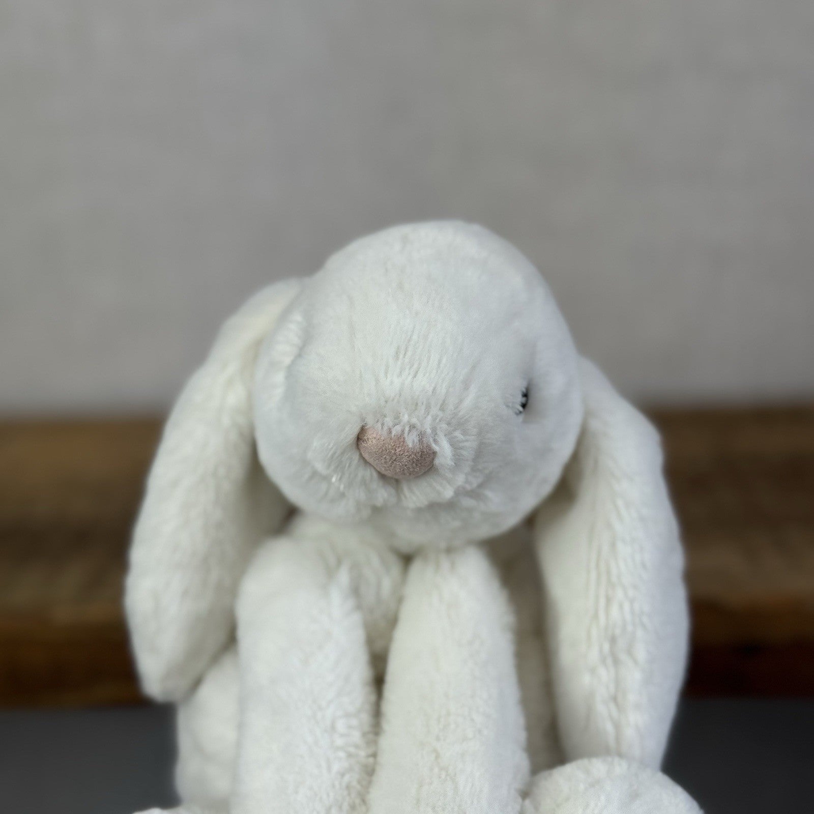 Jellycat SMALL White Smudge Bunny Rabbit - White Company White Bunny Smudge 10”