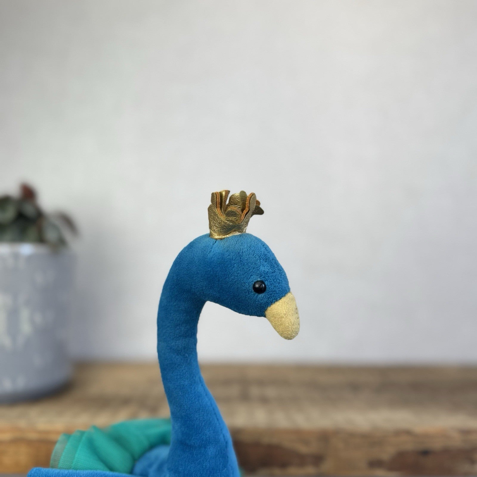 Jellycat Small Fancy Peacock - Peacock In A Tutu Ballerina Soft Toy Small 12”