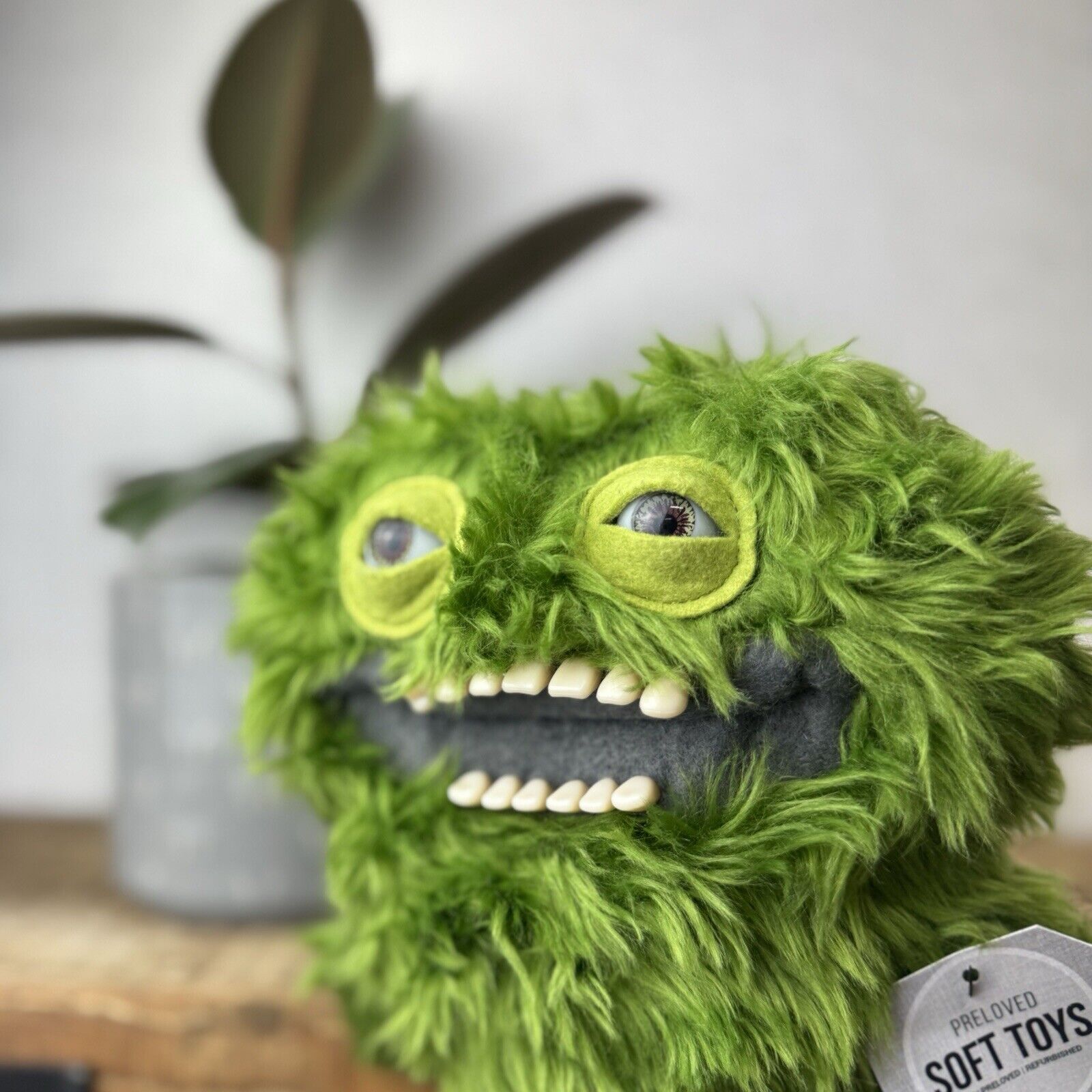 Fuggler - Funny Ugly Monster Green Fluffy - Budgie Fuggler Count Underoo McGoo