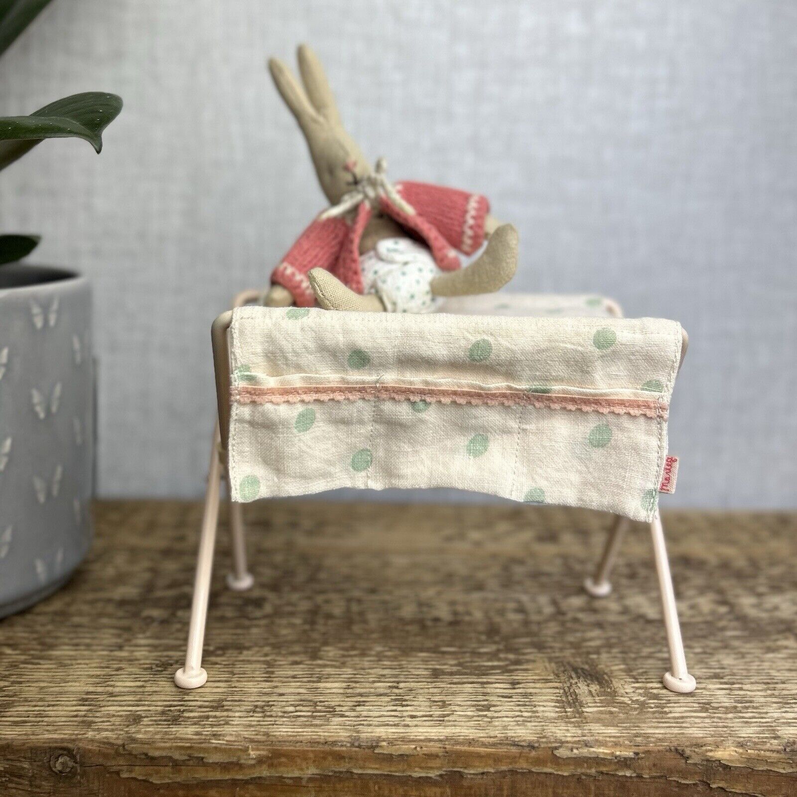 Maileg Nursery Table - Mini/Micro Bunny size Changing Table Retired