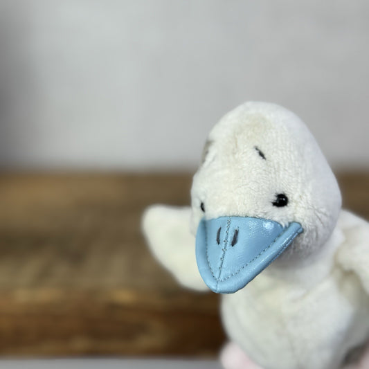 Blue Nose Friends Wanda Duck #59  - Carte Blanche Collectible Tatty Teddy 