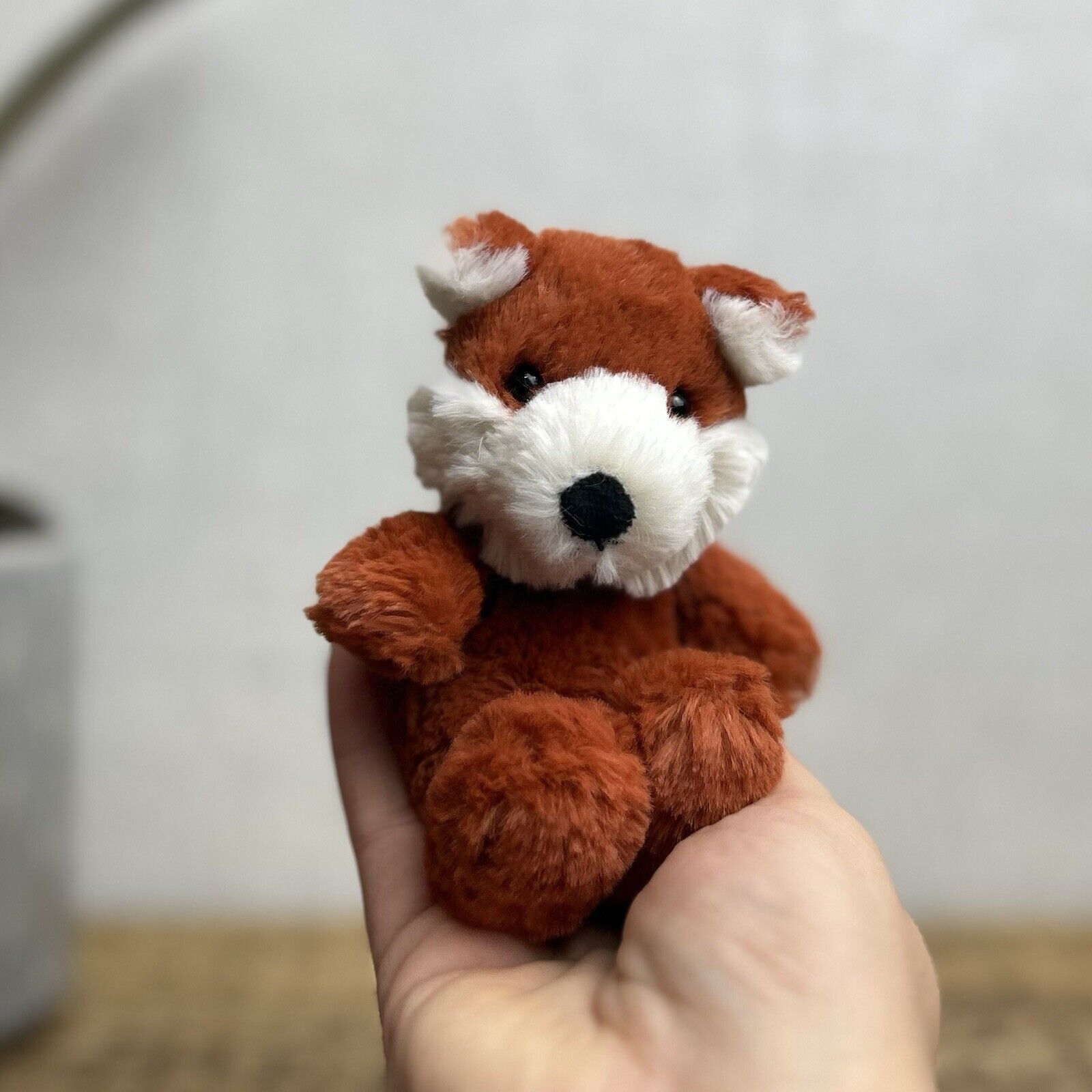 Jellycat Tiny Poppet Baby Fox - Baby Poppet Fox - Tiny Pocket Beanie Pal 4"