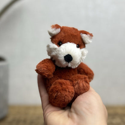 Jellycat Tiny Poppet Baby Fox - Baby Poppet Fox - Tiny Pocket Beanie Pal 4"