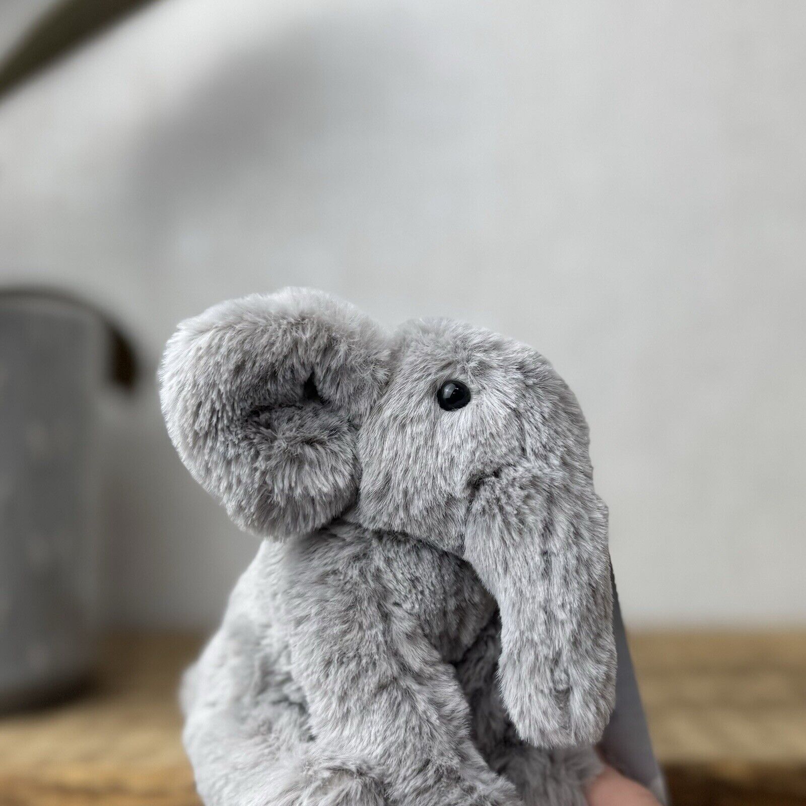 Jellycat Tiny Emile Elephant Grey Baby Elephant  Tiny Plush Rare/Retired 4” (2)