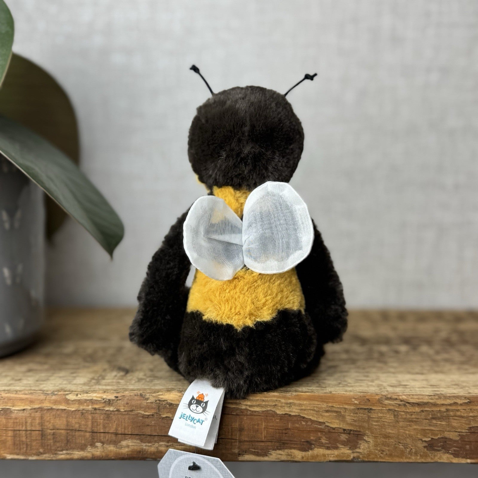 Jellycat Small Bashful Bee - Bumble Bee Plush Beanie Insect Soft Toy Retired 8”