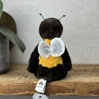 Jellycat Small Bashful Bee - Bumble Bee Plush Beanie Insect Soft Toy Retired 8”