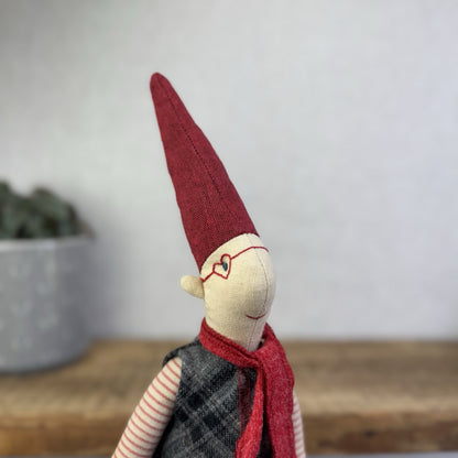 Maileg Medium Pixie Girl Laura - Retired 2011 - Rare Maileg Christmas Pixie 18”