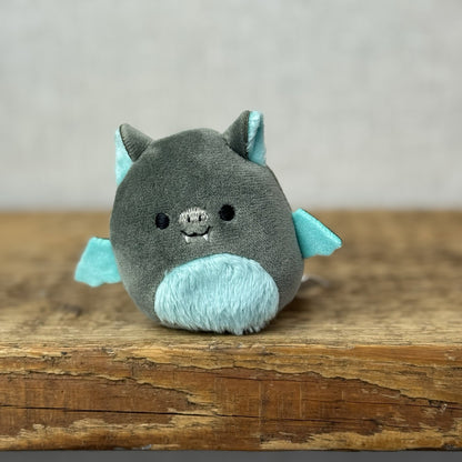 Squishmallow Squishville - Aldous Fruit Bat Grey/Blue Bat (Multi Buy Discount)