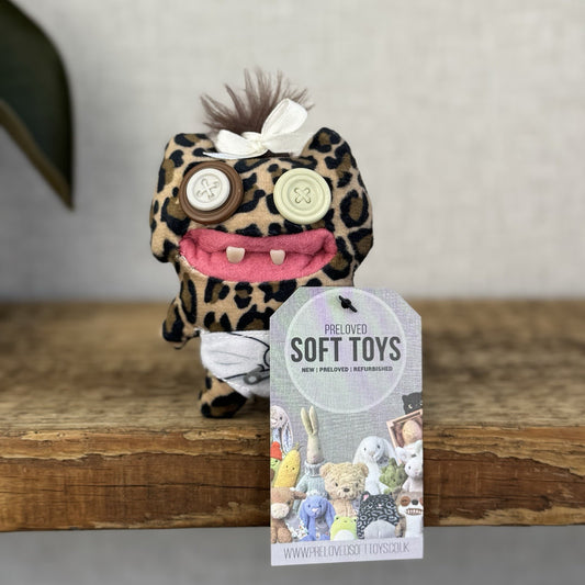 Fuggler Baby Fugg Leopard Print Screech Baby - Brown Tiny Fuggler Baby Mini (#2)