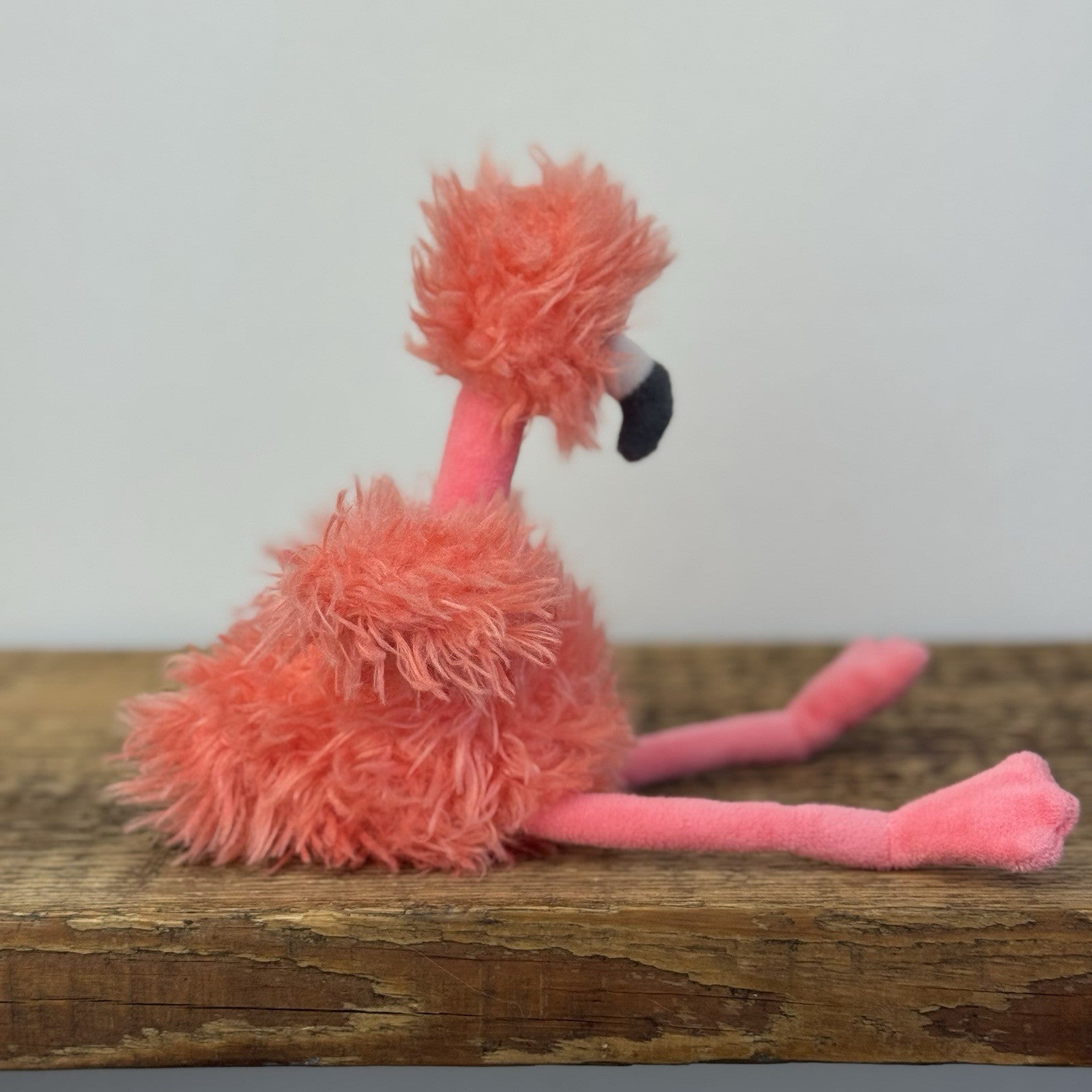 Jellycat Bonbon Flamingo - Mini Flamingo Fluffy Soft Toy Retired Rare 9"