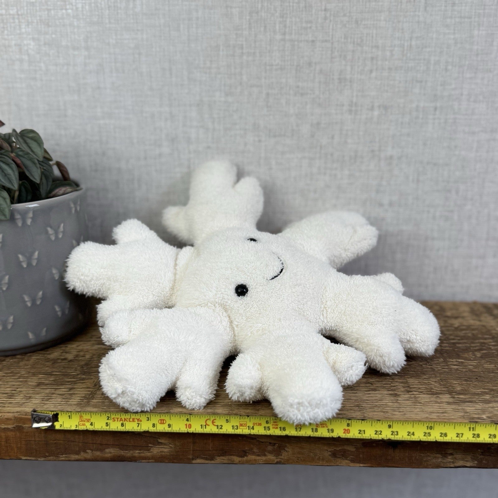 Jellycat Large Amuseable Snowflake - Christmas Beanie Plush Soft Toy 12" NWOT