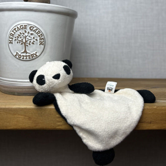 Jellycat Pippet Panda Bear Comforter Soother - Soft Toy Blankie - Panda Soother