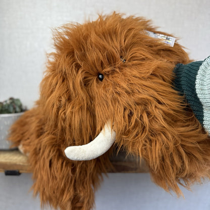 Jellycat Huge Truffles Mammoth - Huge Curly Hair Truffles Soft Toy Beanie 26"