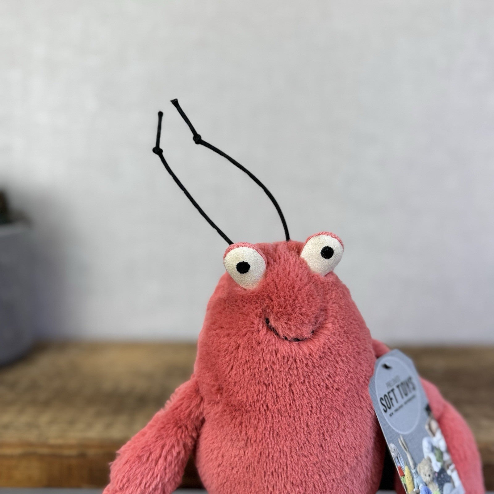 Jellycat Medium Larry Lobster - Large Sea Creature Red Soft Toy Retired 16"