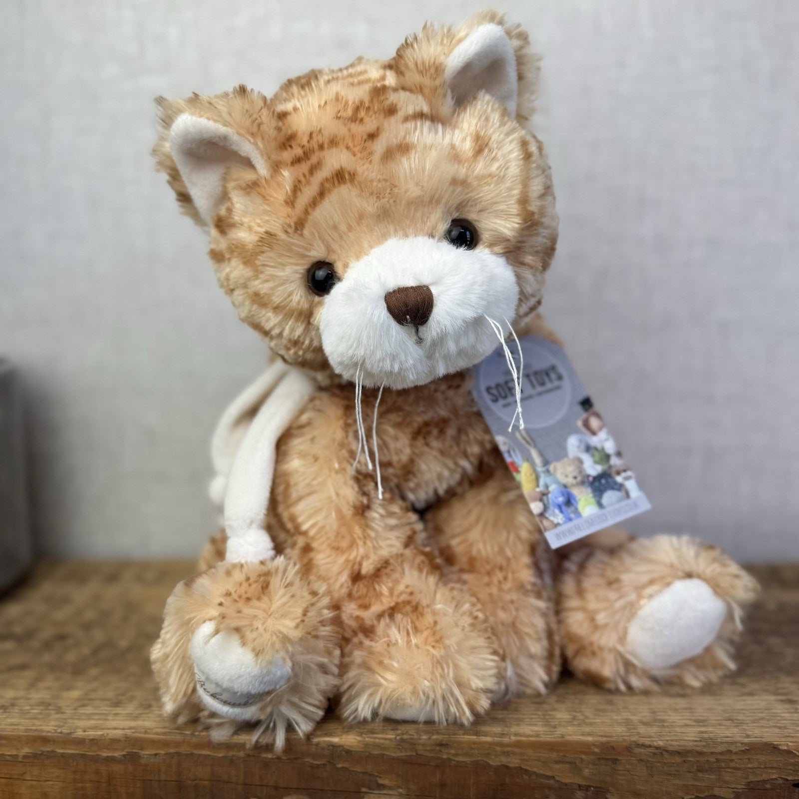 Bukowski Bears - Large Bukowski Great Loki Cat Kitten Large Floppy Ginger Tabby