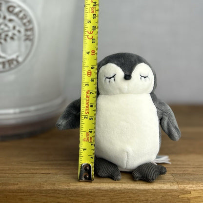 Jellycat Minikin Penguin - Tiny Penguin 4” Jellycat Small Velour Penguin Beanie