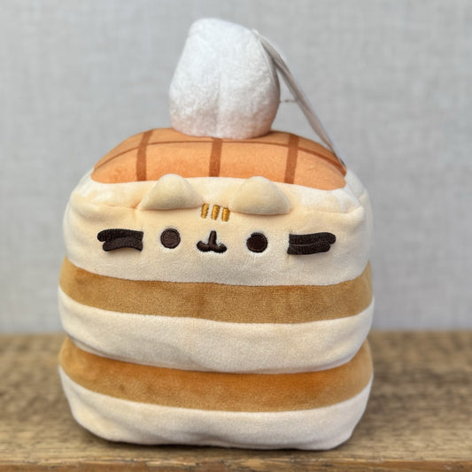 Gund Pusheen Cat - Waffle Stack NWT 8"