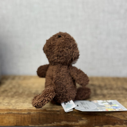 Jellycat Custom Made - Tiny Nugget Monkey (From soother) Mini Beanbag Monkey 5”