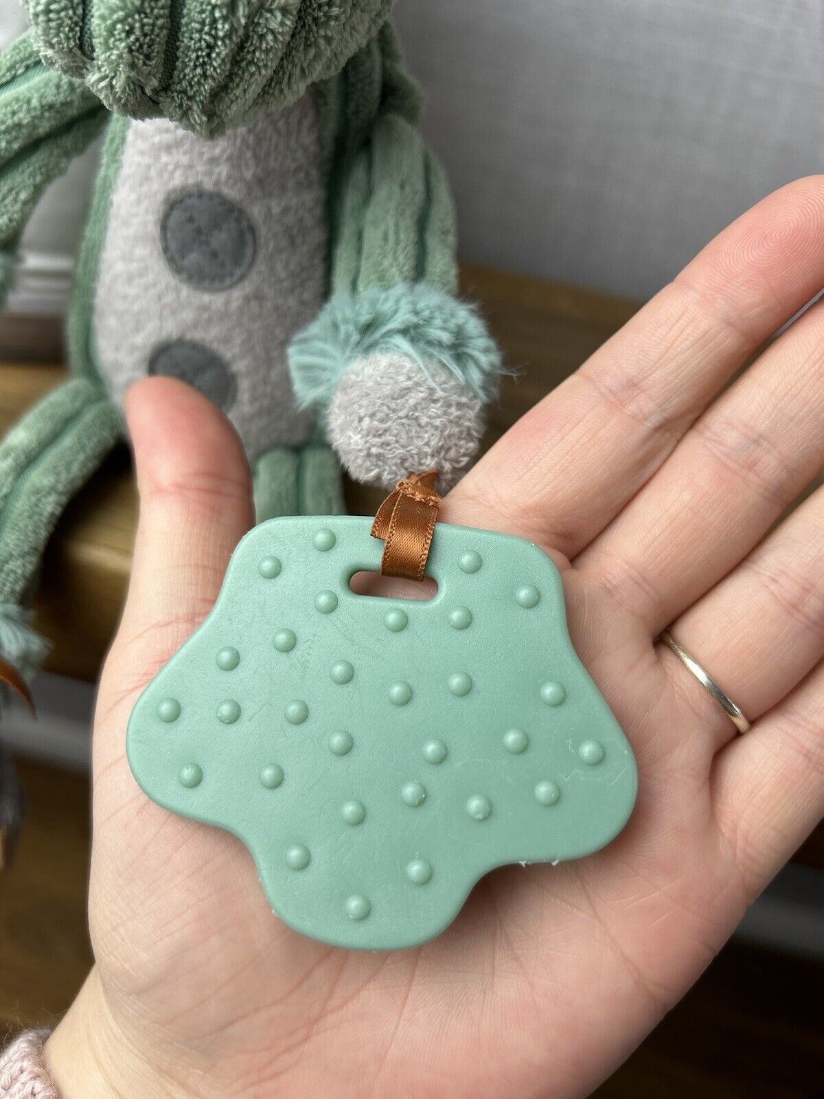 Jellycat Cordy Roy Baby Dino Jitter Soft Toy Plush Baby Activity Toy