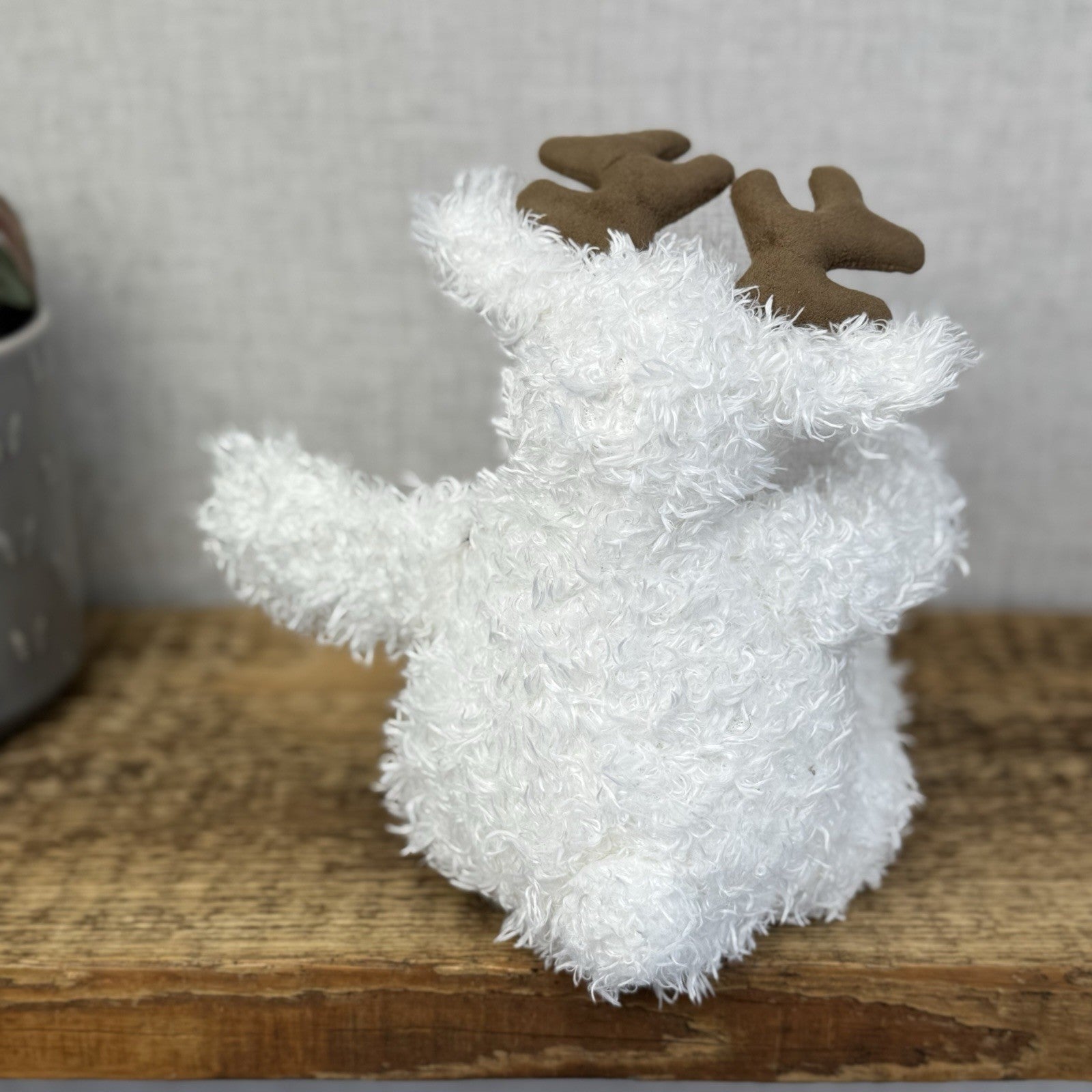 The Little White Company White Beanie Reindeer - Toastie Reindeer (Jellycat)