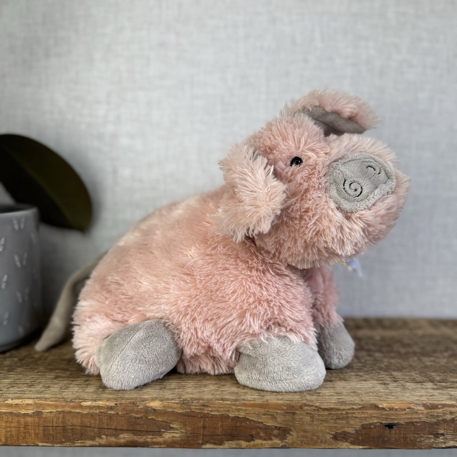 Jellycat Medium Truffles Pig - Piglet Pink Pillow Vintage Retired 14"
