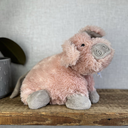 Jellycat Medium Truffles Pig - Piglet Pink Pillow Vintage Retired 14"