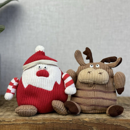 Jellycat Knitwits Christmas Beanies - Knitted Christmas Retired/Vintage Plush 5"