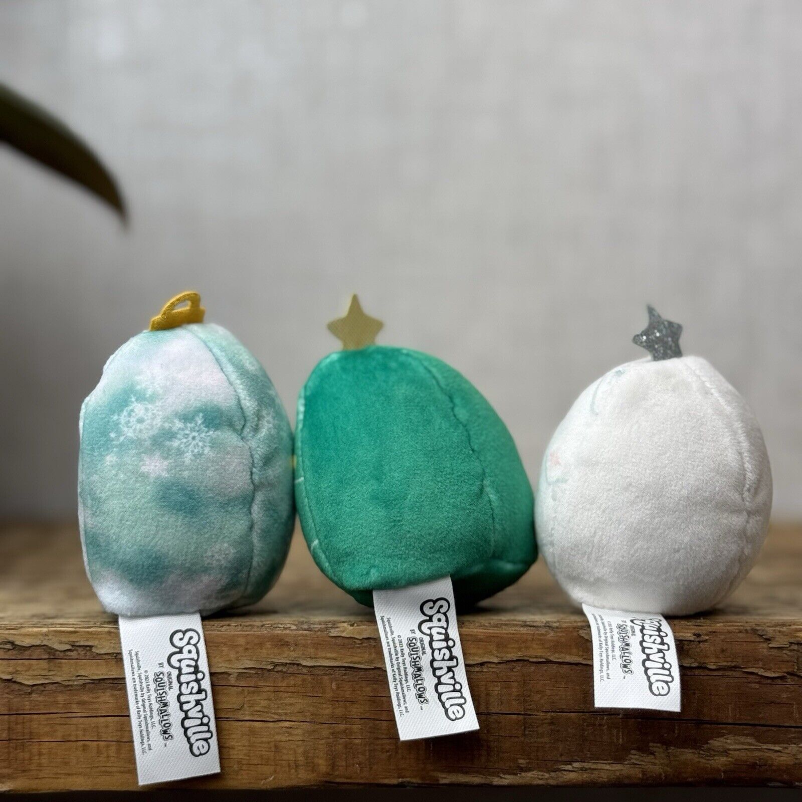 Squishmallow Squishville - Christmas Carol, Jollie & Omri - Advent Squish 2023