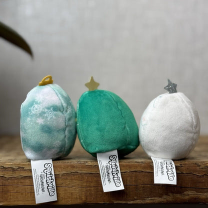 Squishmallow Squishville - Christmas Carol, Jollie & Omri - Advent Squish 2023