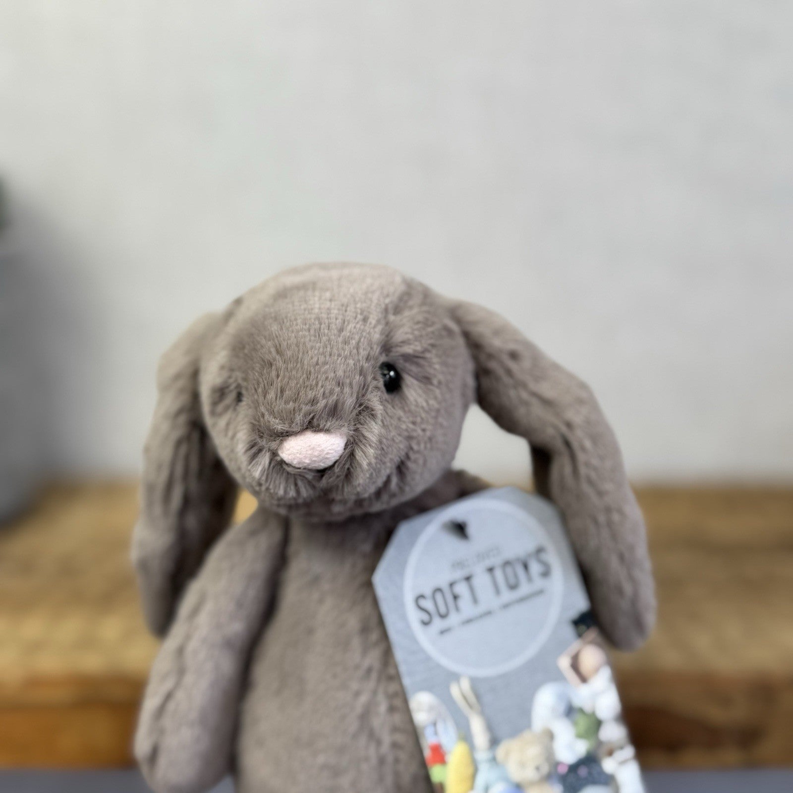 Jellycat Small Bashful Truffle Brown Retired Bunny Rabbit Plush Soft Toy 8”