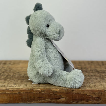 Jellycat Small Puffles Dino - Small Super Soft Sitting Dinosaur Rare/Retired 8"
