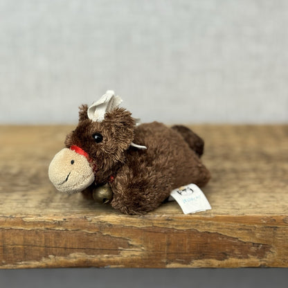 Jellycat Rare Bobtail Pony/- Collectible Horse Working Condition Tiny Vintage 4”