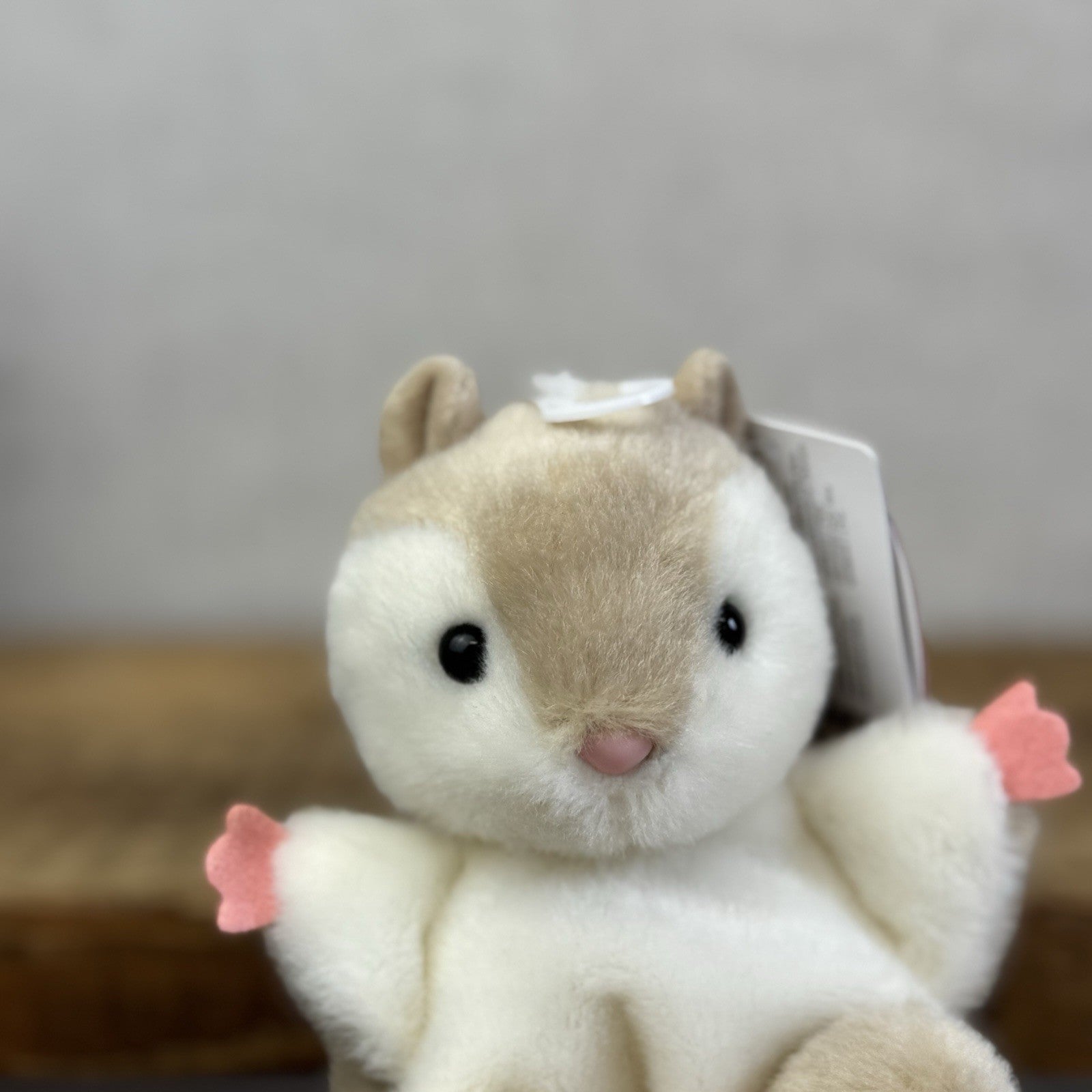 Aurora - Flaps Flying Squirrel - Small Squirrel Toy Palm Pals Mini Beanbag Plush