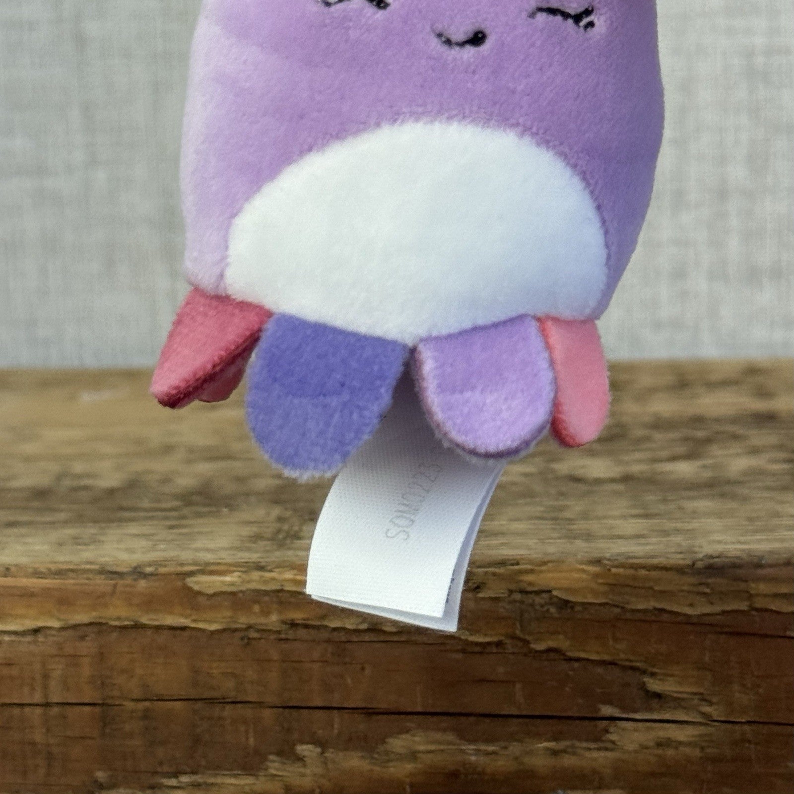 Squishmallow Squishville - Beula Octopus Plush Purple Sea (Multi Buy Discount)