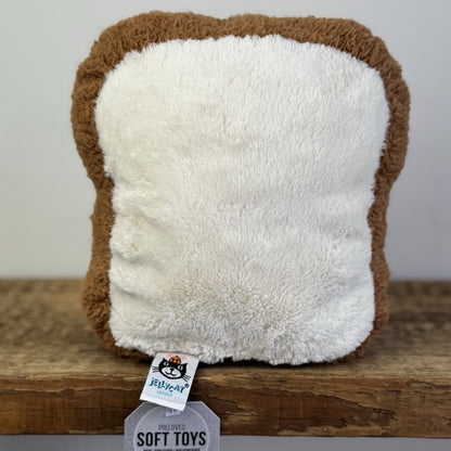 Jellycat Amuseable Toast - Slice Of Bread Plush Soft Toy Retired Collectible 12”